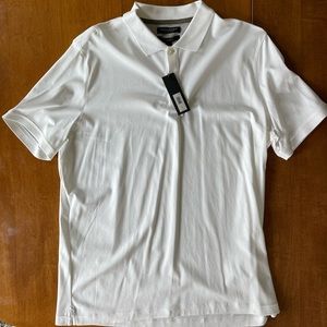 Banana Republic white polo XL